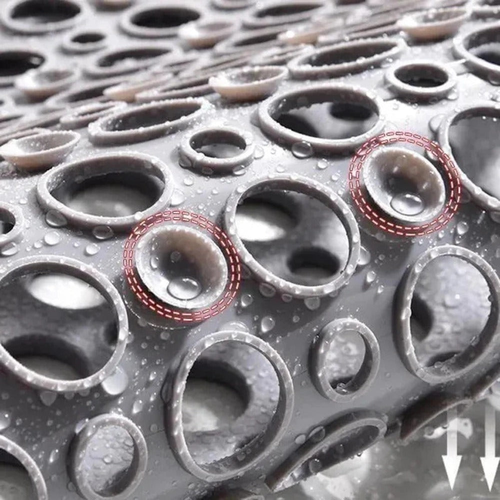 Sanivy – Estora de dutxa antilliscant resistent al motlle i rentable – per a bany