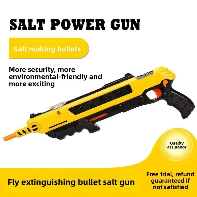 Bug-A-Salt 3.0 Geel – Pistola manual de sal contra moscas e insectos