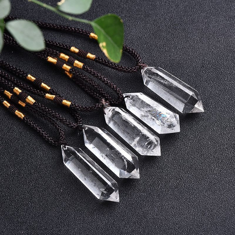 Lyra Amethyst Pendant – Natural and Healing Crystal Necklace for Inner Peace and Style