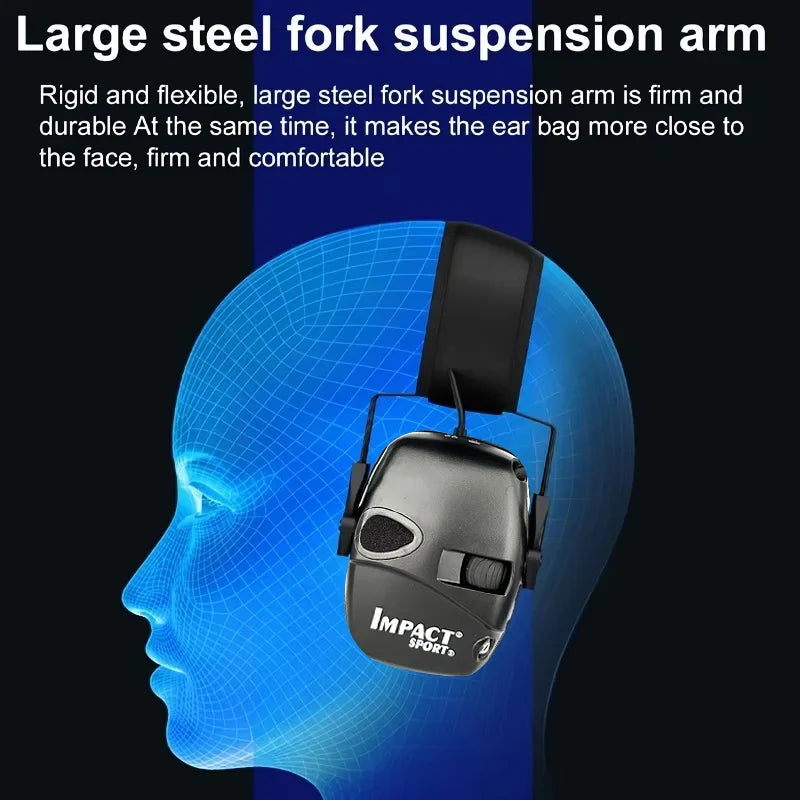 SafeTone – Protecció auditiva tàctica amb micròfons – 23 dB d'atenuació