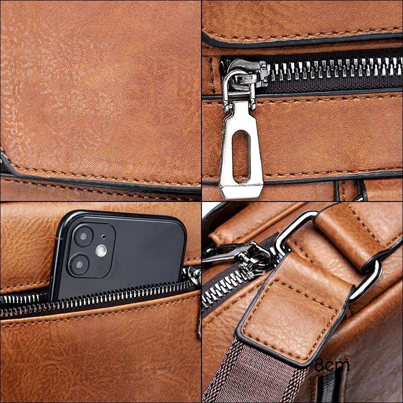 Lux | Luxus Leder Umhängetasche – Stilvoll & Funktional im Alltag