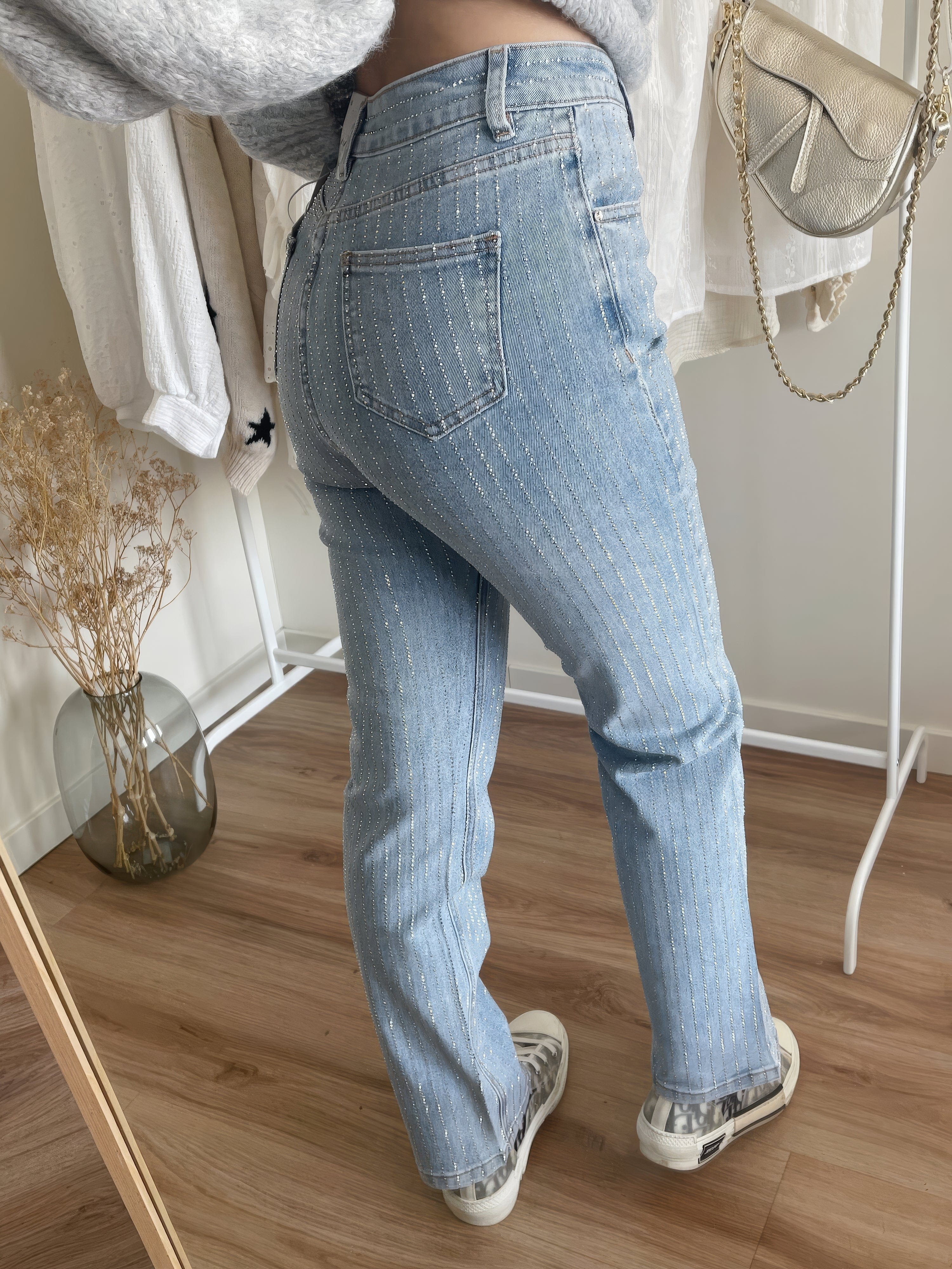 Melzano GlamLux | Pantalones vaqueros Sprankel con purpurina
