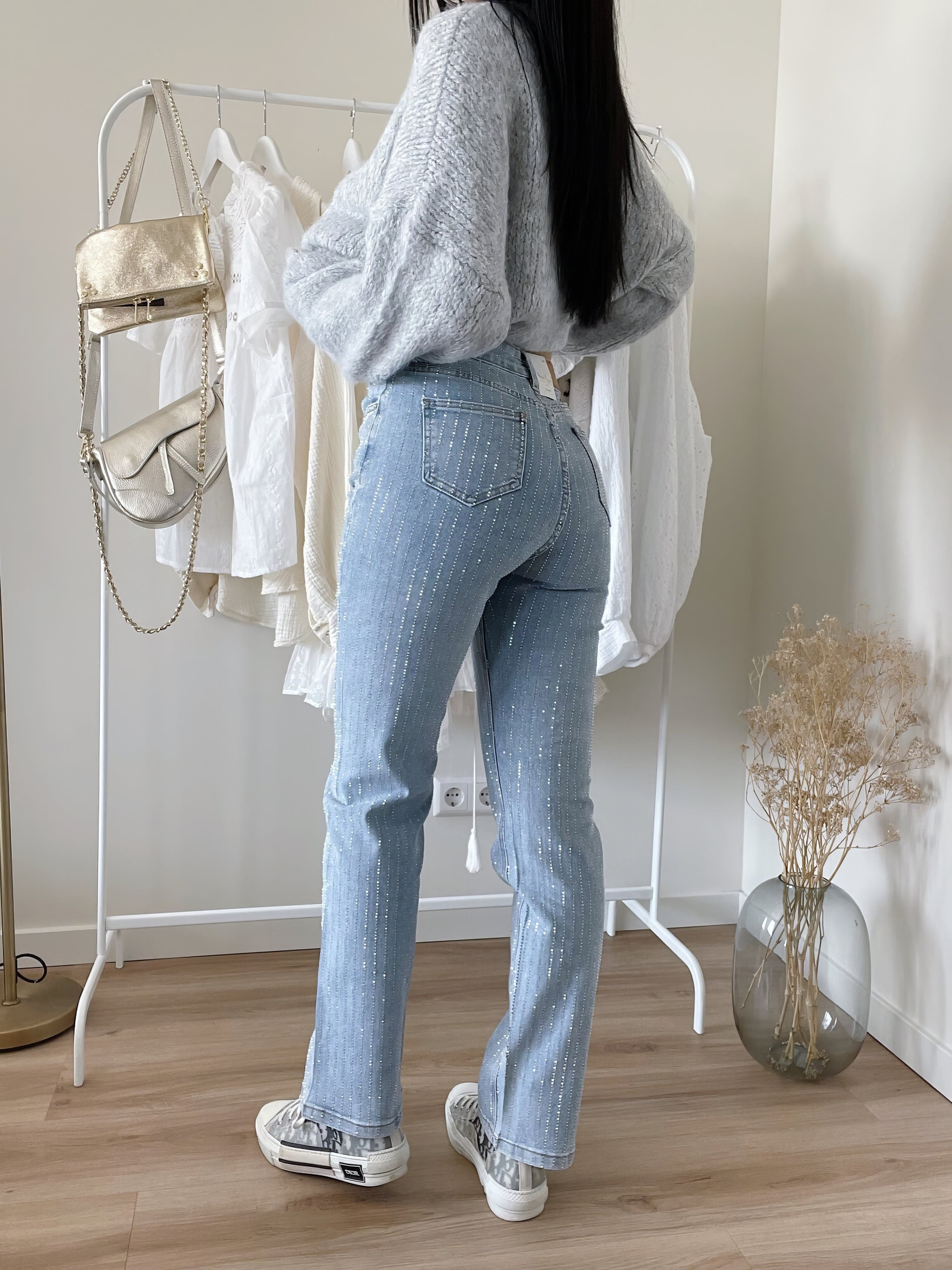 Melzano GlamLux | Pantalones vaqueros Sprankel con purpurina