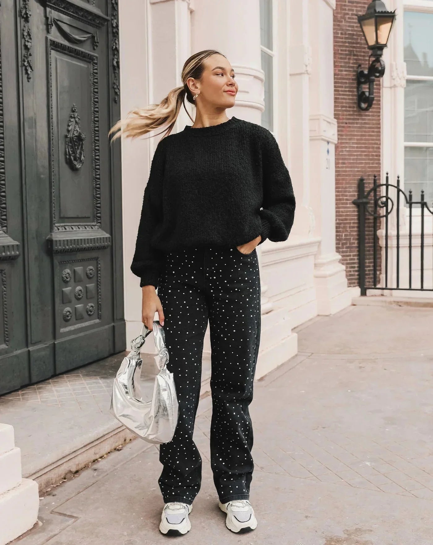 Melzano GlamLux | Pantalones vaqueros Sprankel con purpurina
