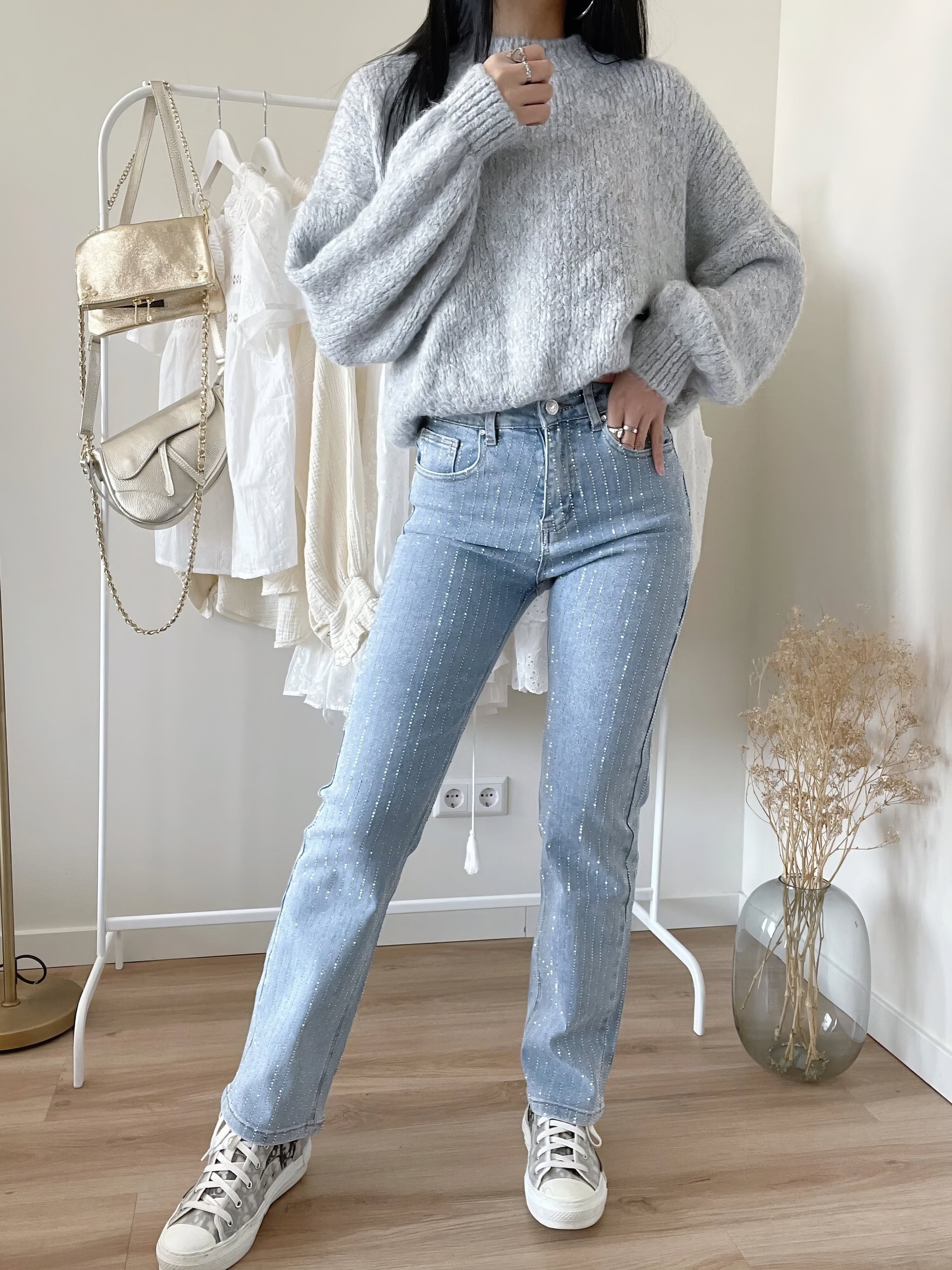 Melzano GlamLux | Pantalones vaqueros Sprankel con purpurina
