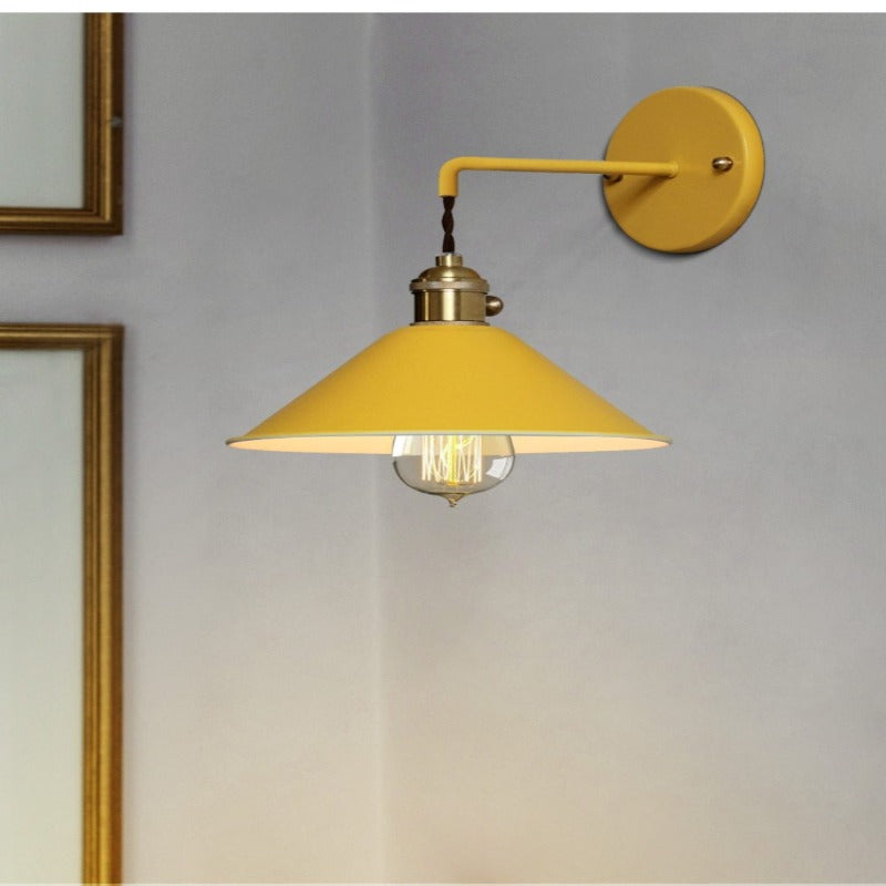 Ferano – Llum de paret vintage amb acabat de coure – Estil industrial