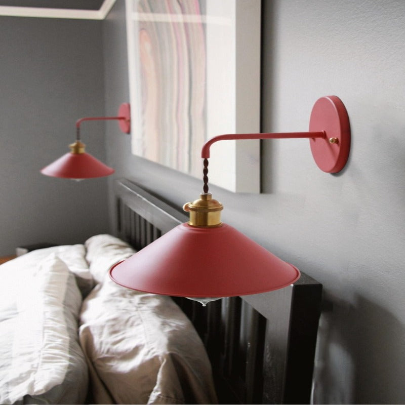 Ferano – Llum de paret vintage amb acabat de coure – Estil industrial