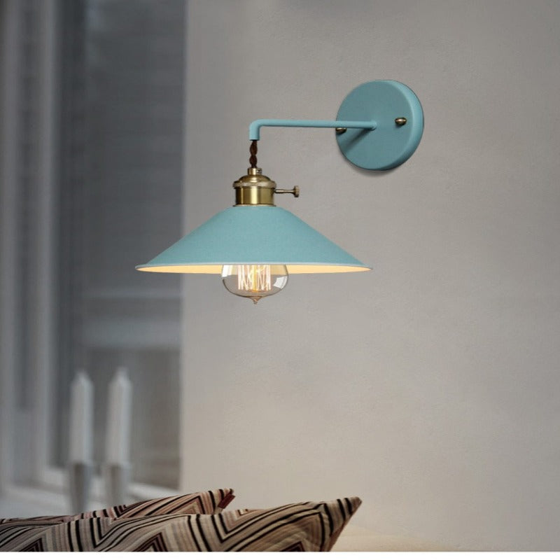 Ferano – Llum de paret vintage amb acabat de coure – Estil industrial