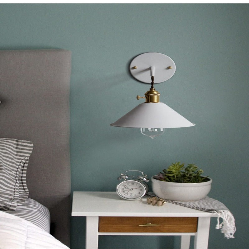 Ferano – Llum de paret vintage amb acabat de coure – Estil industrial