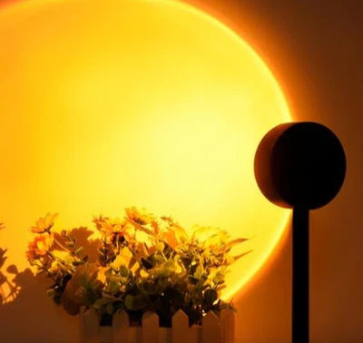Llum de posta de sol amb 4 colors - GlowSphere | Il·luminació ambiental per a cada espai