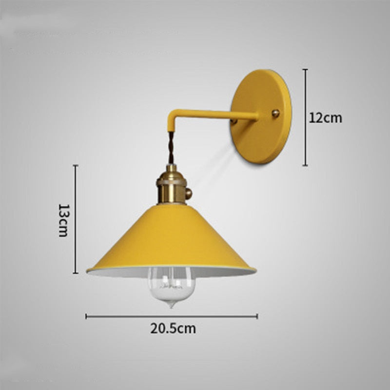 Ferano – Llum de paret vintage amb acabat de coure – Estil industrial
