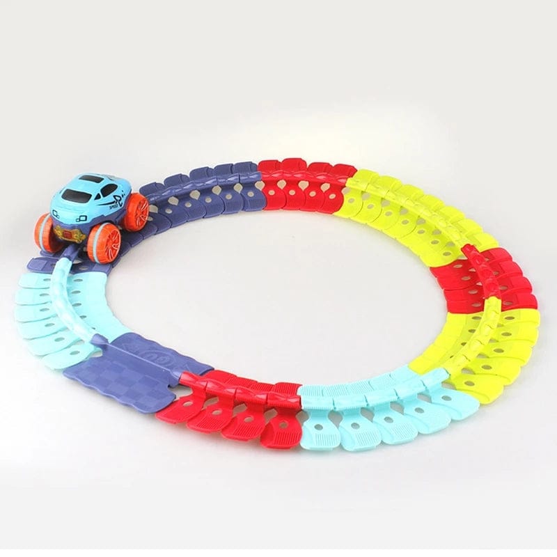 KidsPlay – Pista de carreres magnètica flexible i il·luminada – a partir de 3 anys