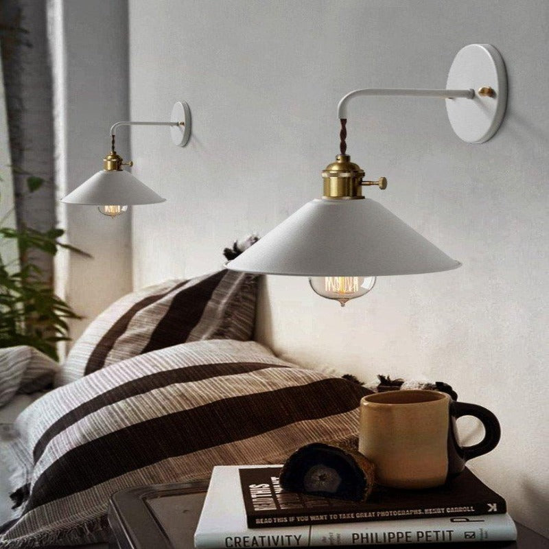 Ferano – Llum de paret vintage amb acabat de coure – Estil industrial