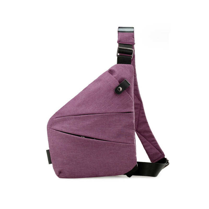 Melzano bolso de hombro - Perfecto para viajar, caminar - Anti-robo