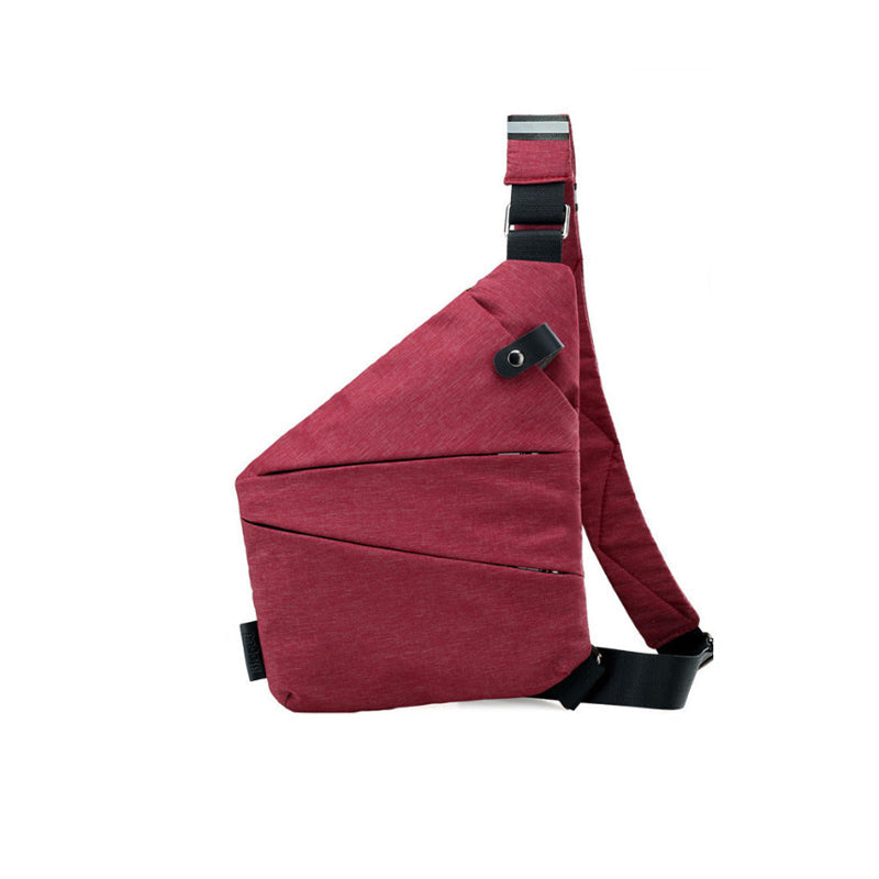 Melzano bolso de hombro - Perfecto para viajar, caminar - Anti-robo