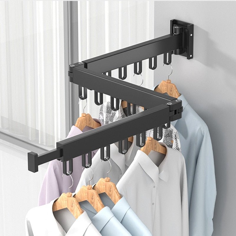 Secadora extensible – Percha plegable para colgar na parede