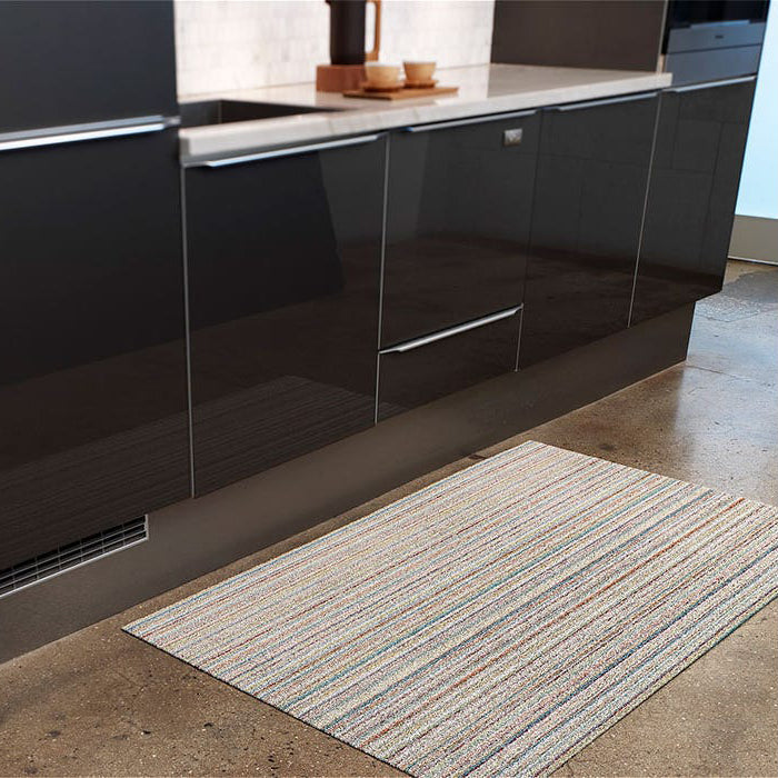 Vinuro – estora de vinil ratllada amb fibres suaus per a interior i exterior