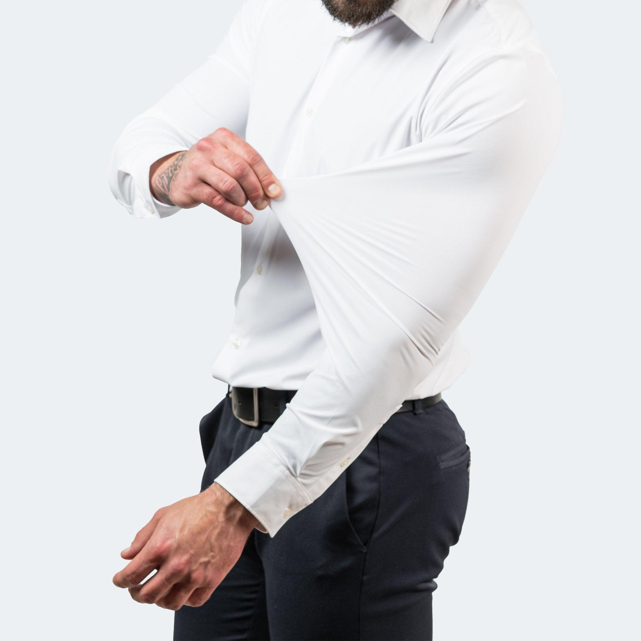 Camisa estirable Barnard – Recuperació de les arrugues i confort transpirable