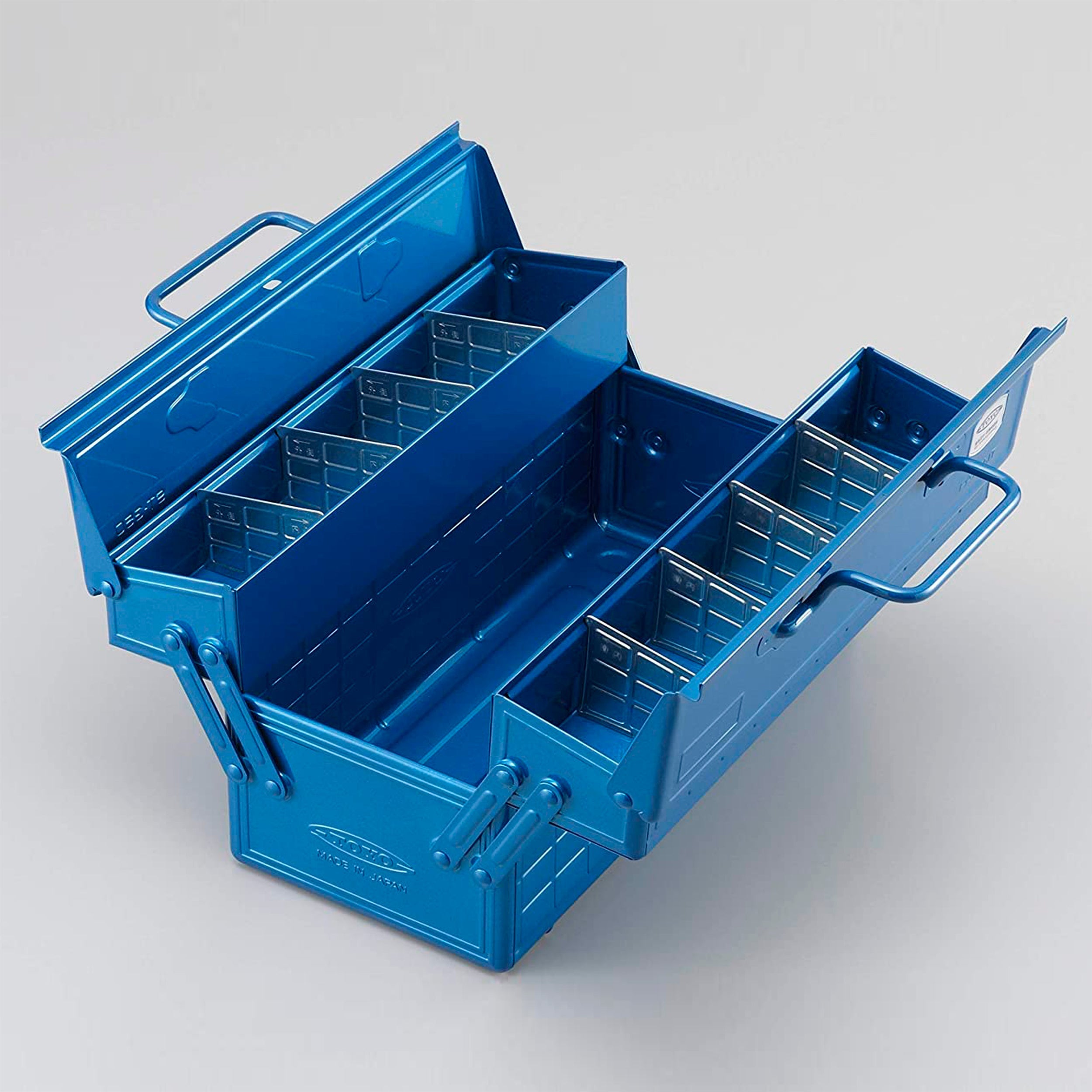 Metavor – ST-350 caja de herramientas de acero con compartimentos y apertura para cerradura