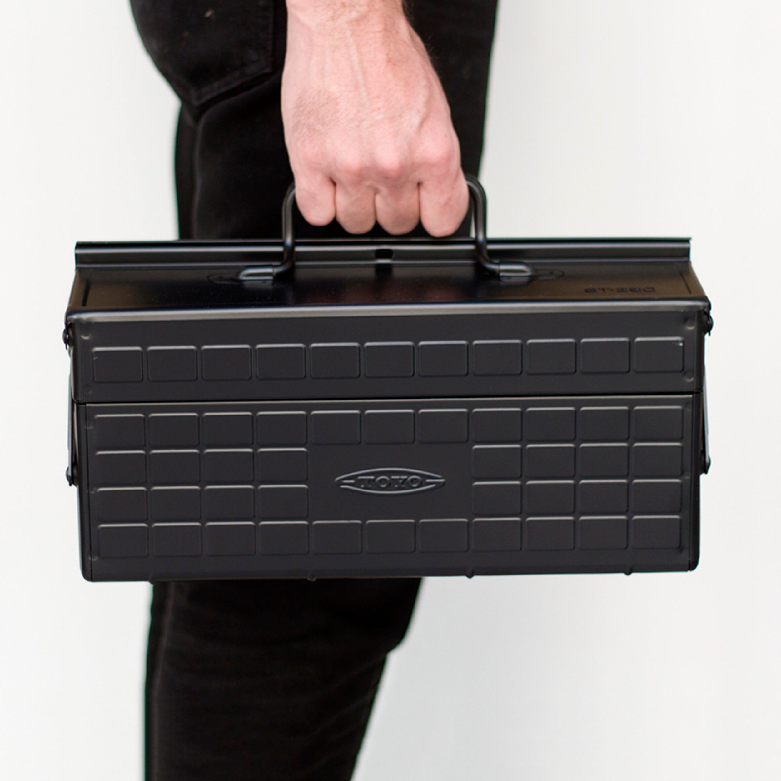 Metavor – ST-350 caja de herramientas de acero con compartimentos y apertura para cerradura