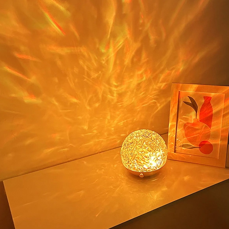 Melzano Crystal Lamp