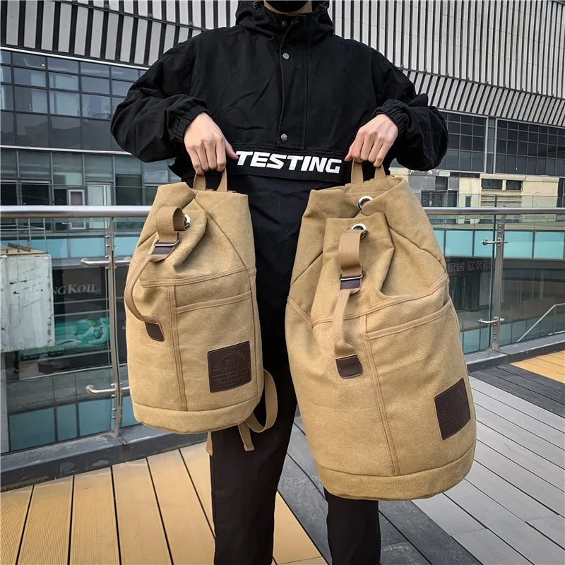 Mochila de viaje – Mochila de lona resistente para deporte y uso diario