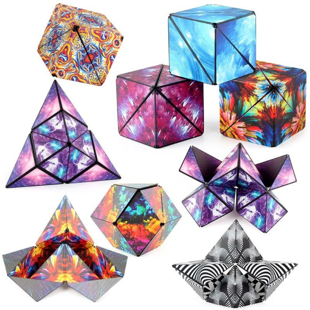Melzano Magnetische Magische Kubus | Kun jij alle 72 vormen maken?