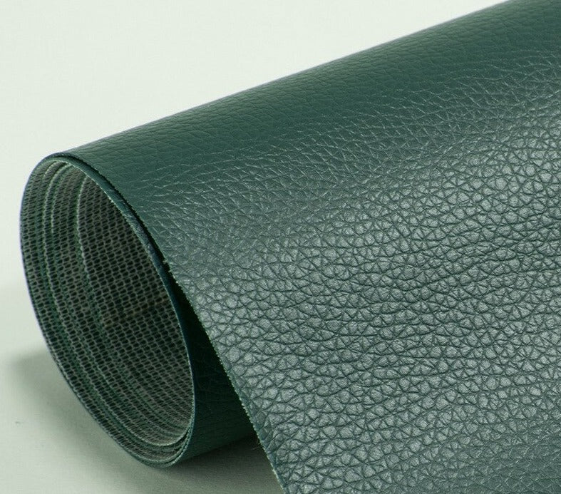 Parche de reparación autoadhesivo de cuero PU - Impermeable y resistente