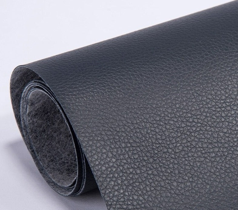 Parche de reparación autoadhesivo de cuero PU - Impermeable y resistente