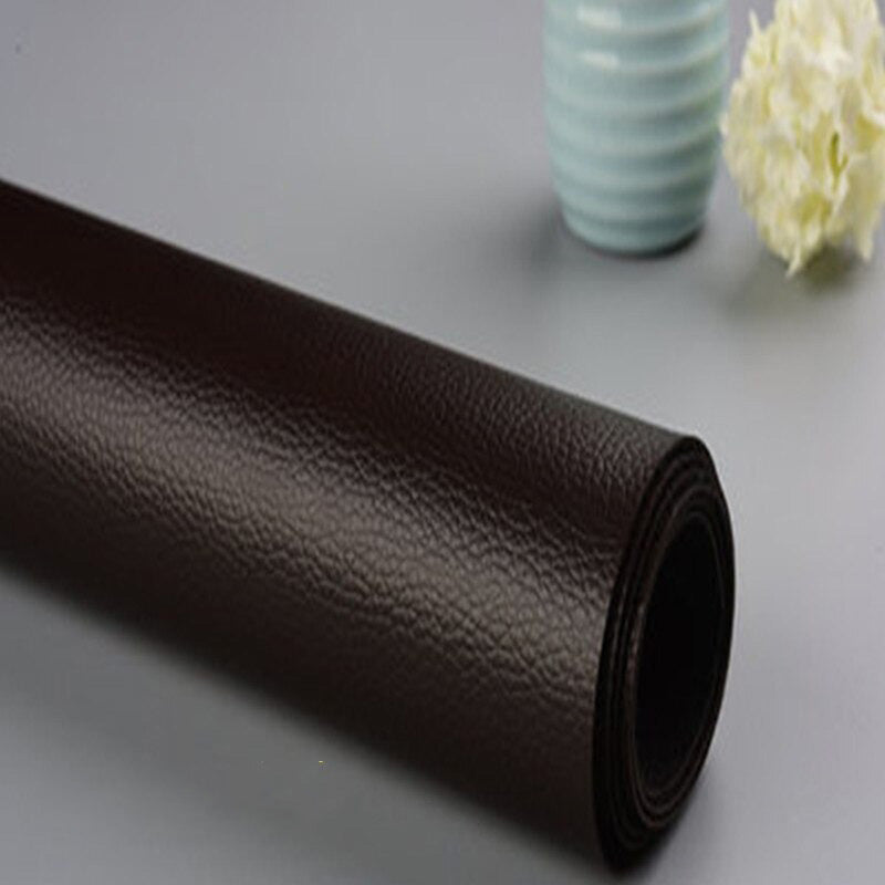 Parche de reparación autoadhesivo de cuero PU - Impermeable y resistente