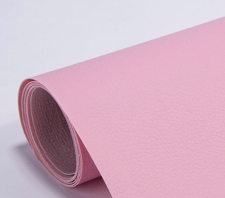 Parche de reparación autoadhesivo de cuero PU - Impermeable y resistente