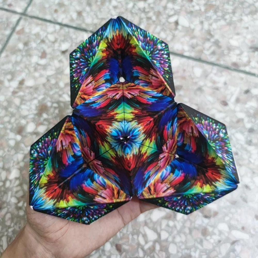 Melzano Magnetische Magische Kubus | Kun jij alle 72 vormen maken?