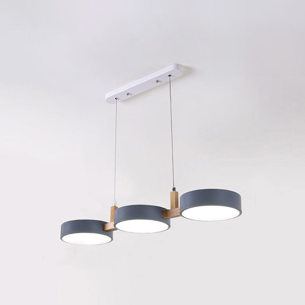 Nordura – Modern cylindrical pendant lamp – Multiple LED light points