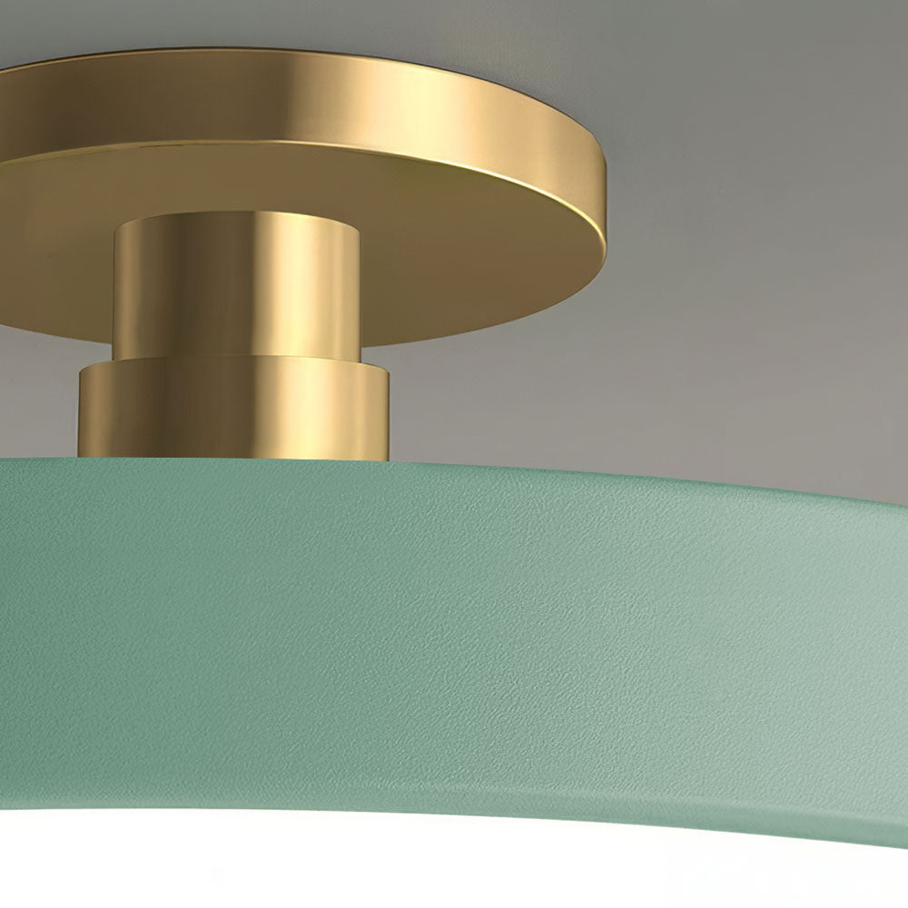 Acrion – Round LED ceiling lamp – Semi flush modern design