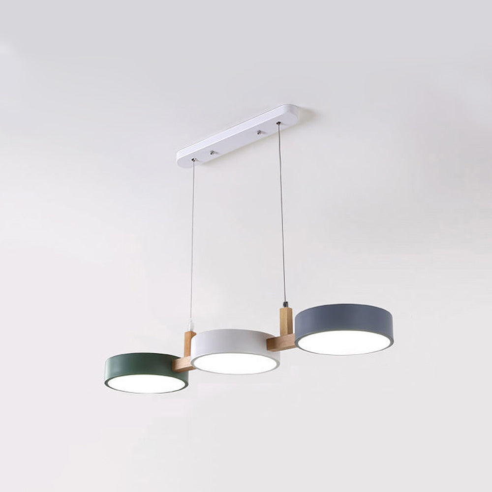 Nordura – Modern cylindrical pendant lamp – Multiple LED light points