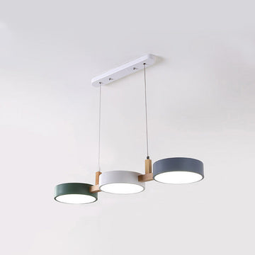Nordura – Modern cylindrical pendant lamp – Multiple LED light points