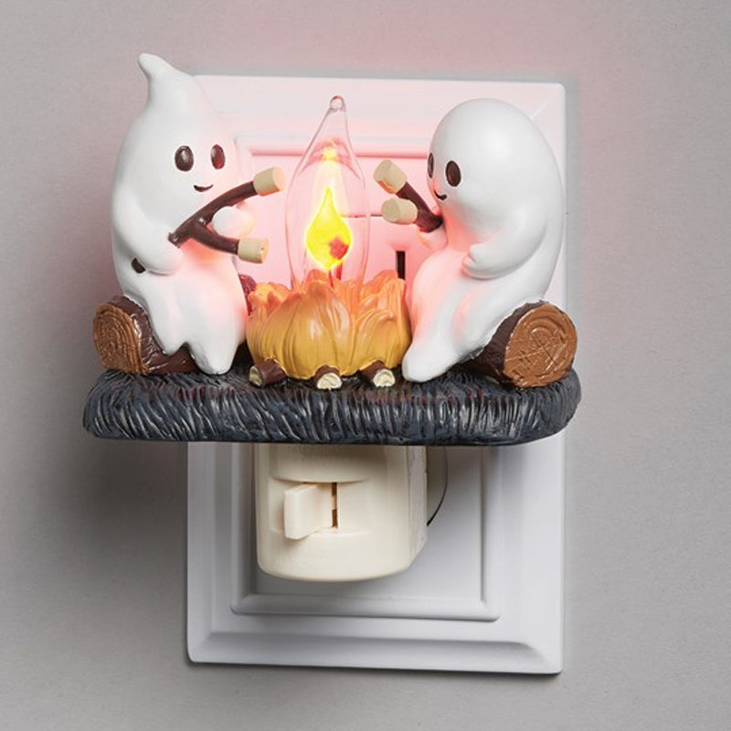 FlameGlow Simulatie Kampvuur Lamp - Spookachtige Sfeerverlichting