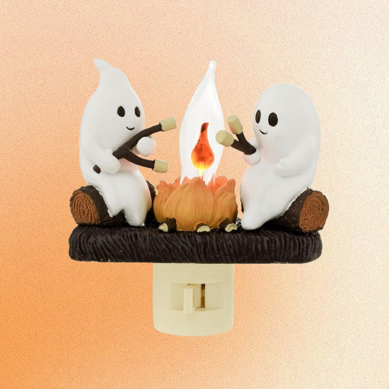 FlameGlow Simulatie Kampvuur Lamp - Spookachtige Sfeerverlichting