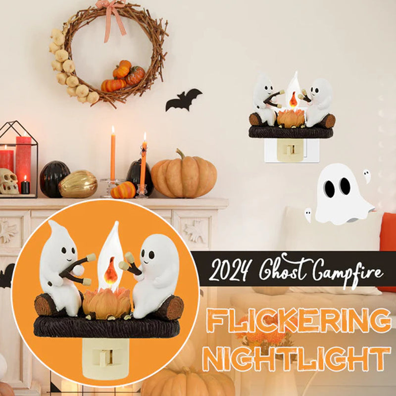 FlameGlow Simulatie Kampvuur Lamp - Spookachtige Sfeerverlichting