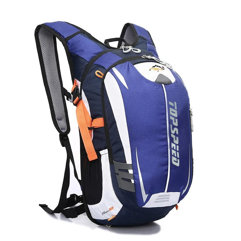 Fiets- & Wandelrugzak 18L – Inclusief 2L Waterzak & Regenhoes