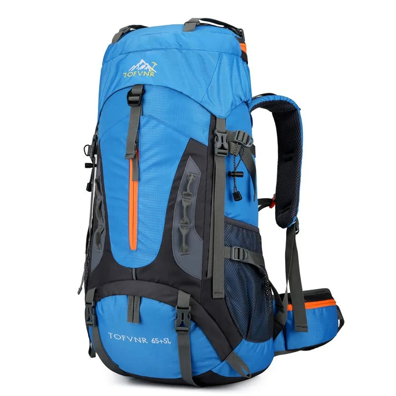 60L Waterdichte Rugzak – Ruime en Sterke Tas voor Outdoor Avonturen