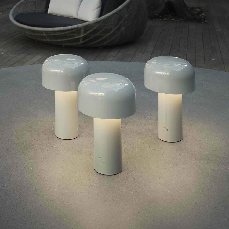 Melzano HaloGleam | Paddestoel Oplaadbare Tafellamp