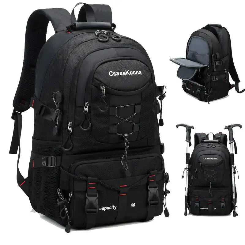 40L Outdoor Rugzak – Waterdicht met USB-Poort & Grote Capaciteit