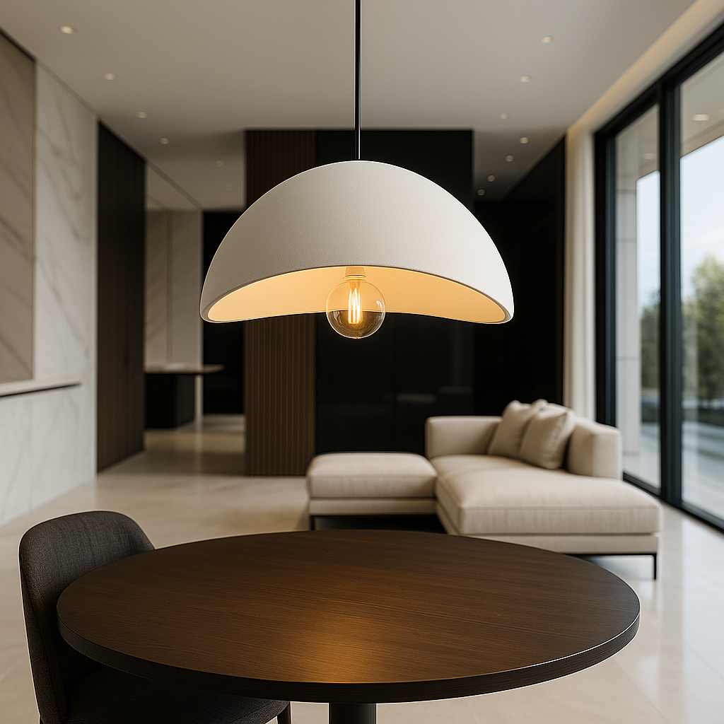 Wasabi – Hanglamp glas & metaal dimbaar – voor woonkamer of eetkamer