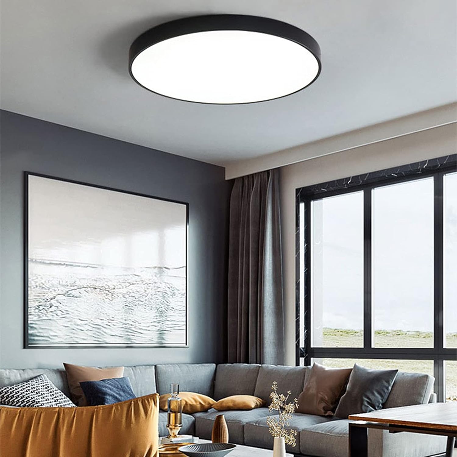 Circona – Ronde flush LED plafondlamp – Modern en energiezuinig design