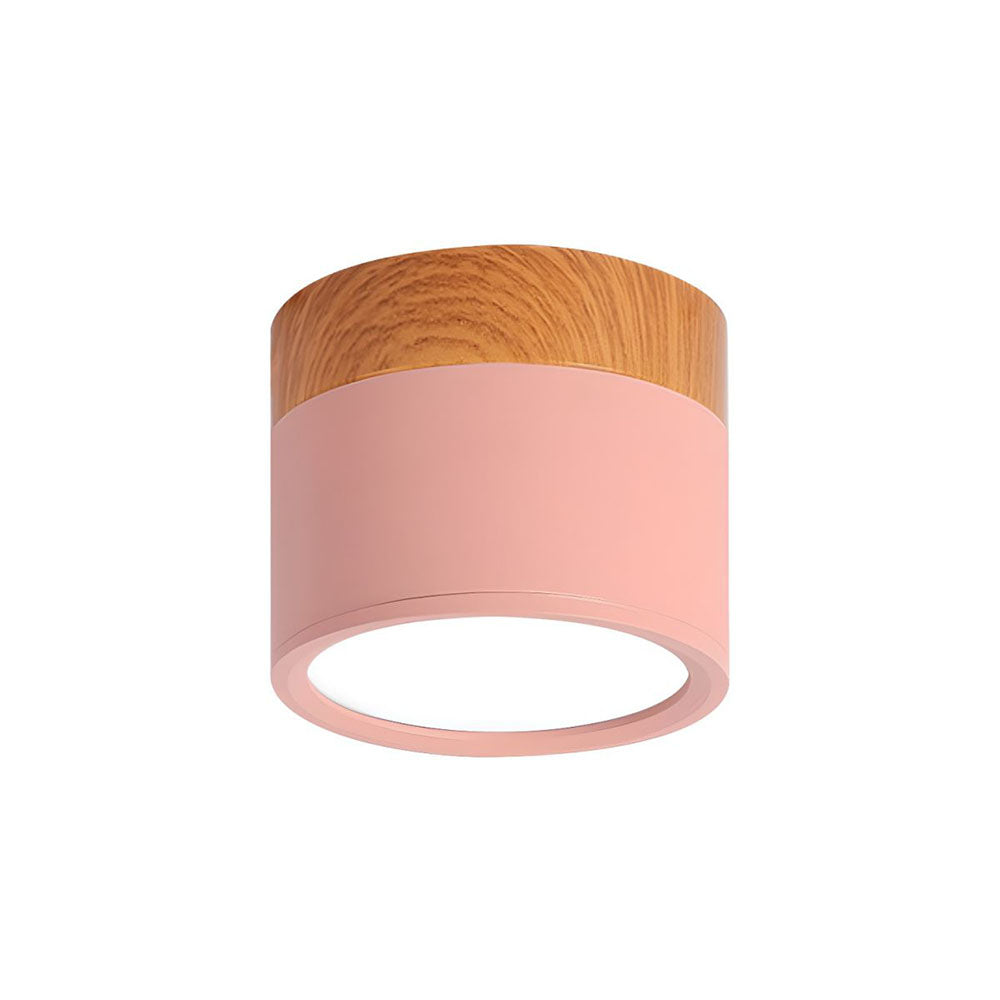 Cylora – Compacte flush plafondlamp – Moderne aluminium LED spot