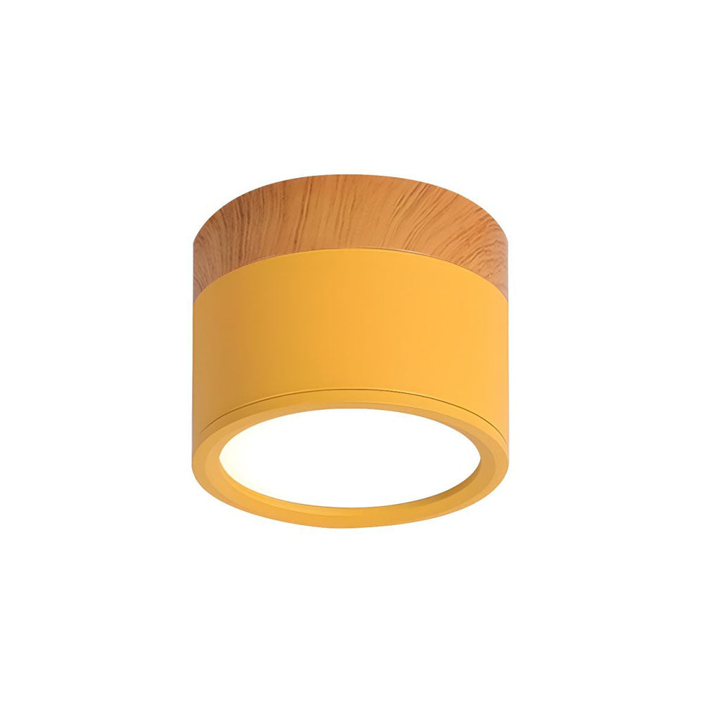 Cylora – Compacte flush plafondlamp – Moderne aluminium LED spot