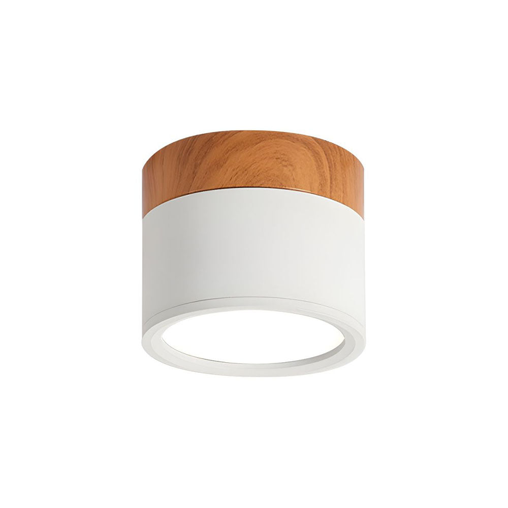 Cylora – Compacte flush plafondlamp – Moderne aluminium LED spot