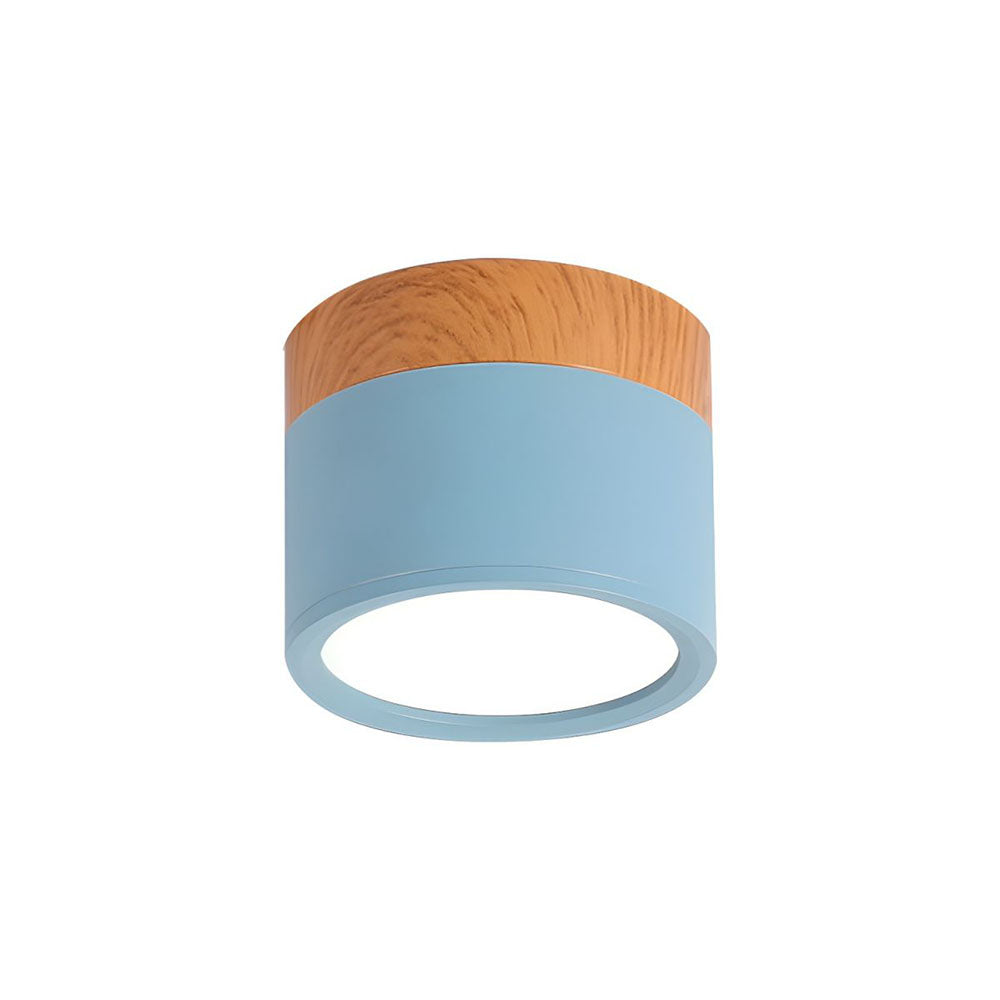 Cylora – Compacte flush plafondlamp – Moderne aluminium LED spot
