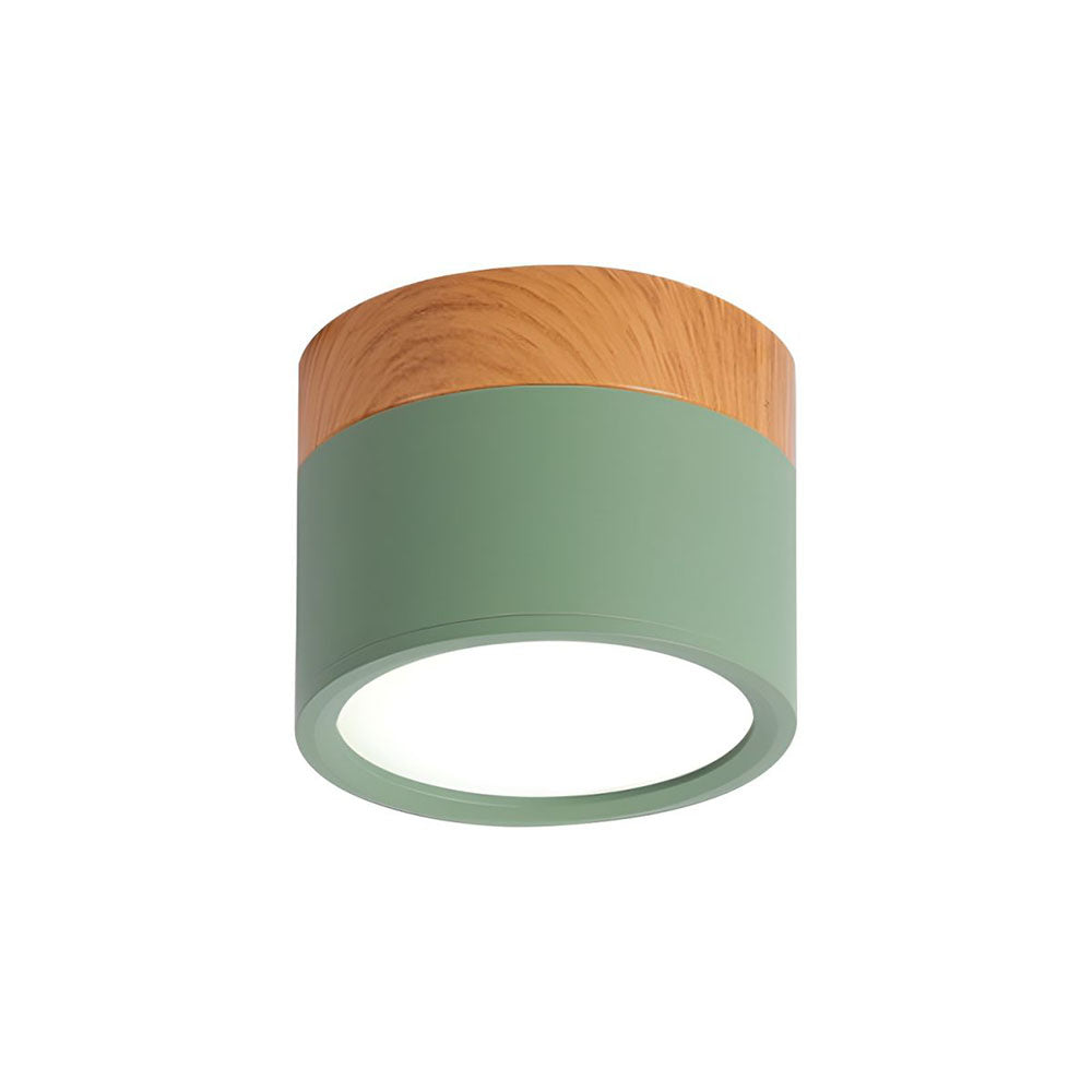 Cylora – Compacte flush plafondlamp – Moderne aluminium LED spot